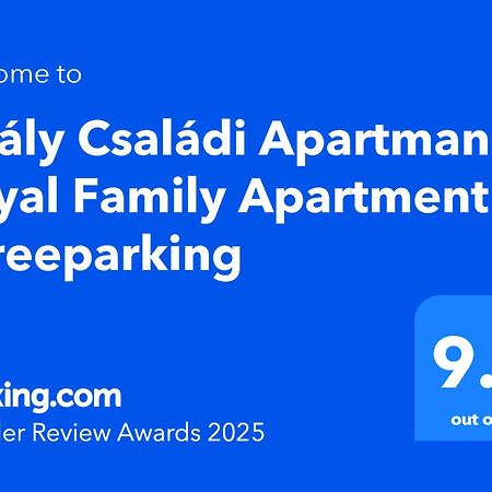Kiraly Csaladi Apartman- Royal Family Apartment #Freegarage Budapest Eksteriør billede