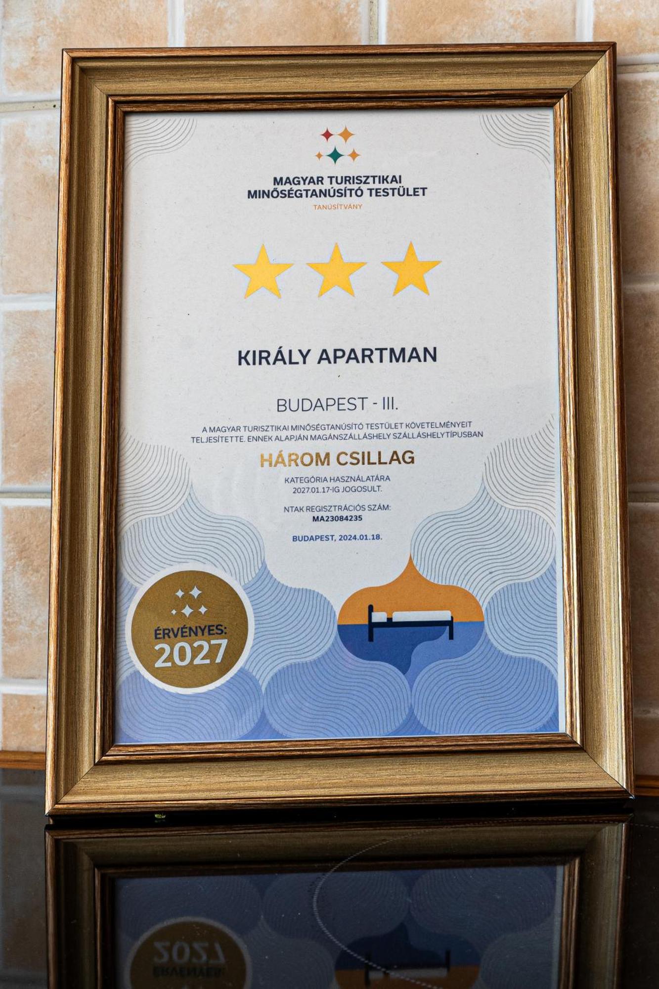 Kiraly Csaladi Apartman- Royal Family Apartment #Freegarage Budapest Eksteriør billede